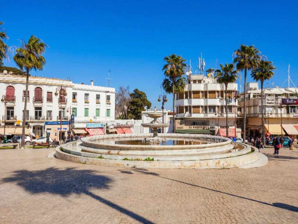 La Place du Grand Socco à Tanger
