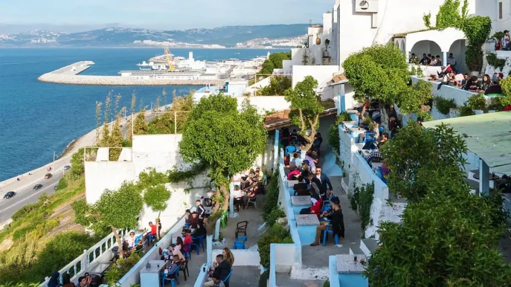 Le Café Hafa Tanger Maroc